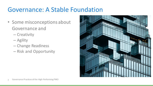 Governance Practices of the High-Performing PMO