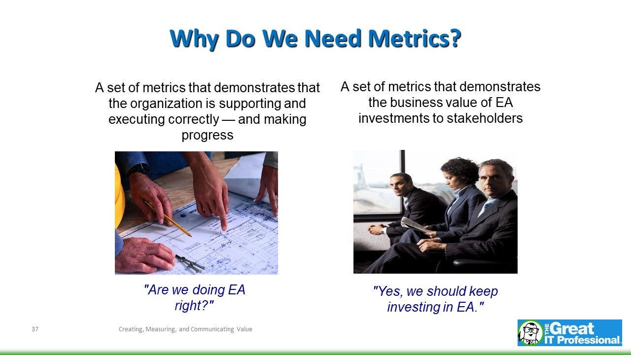 Enterprise Architecture Value Measurement - A Pragmatic Approach