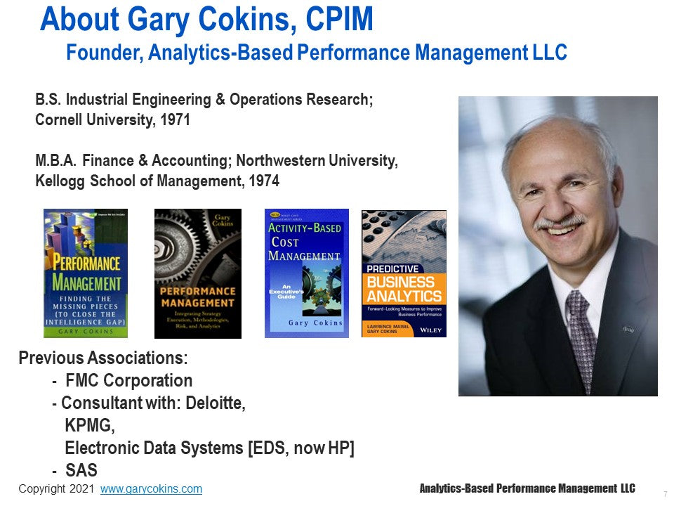 Analytics-Based Enterprise Performance Management