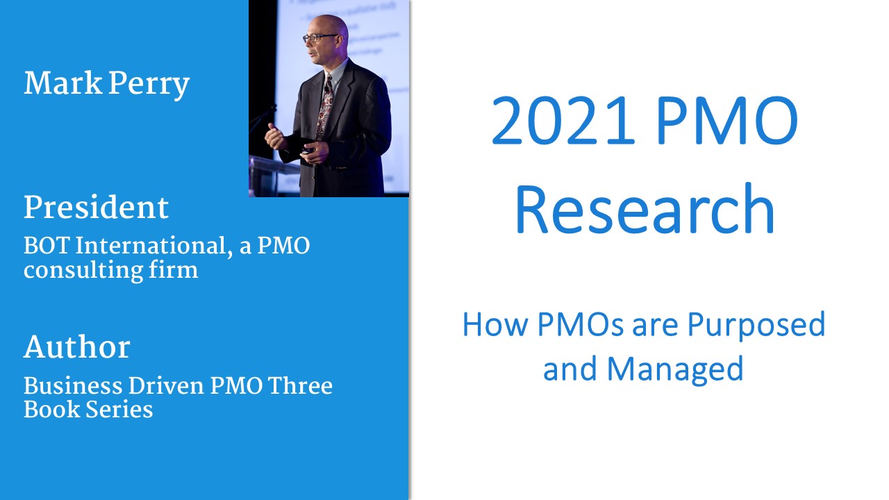 2021 PMO Research: How PMOs are Purposed and Managed