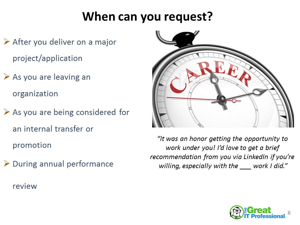 10 Sources of Potential Career Recommendations