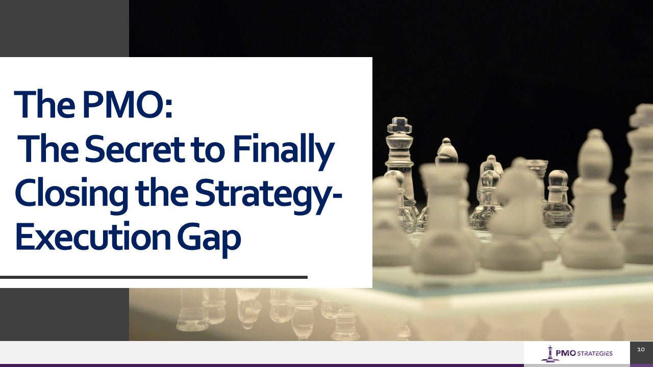 The PMO: The Secret to Finally Closing the Strategy-Execution Gap