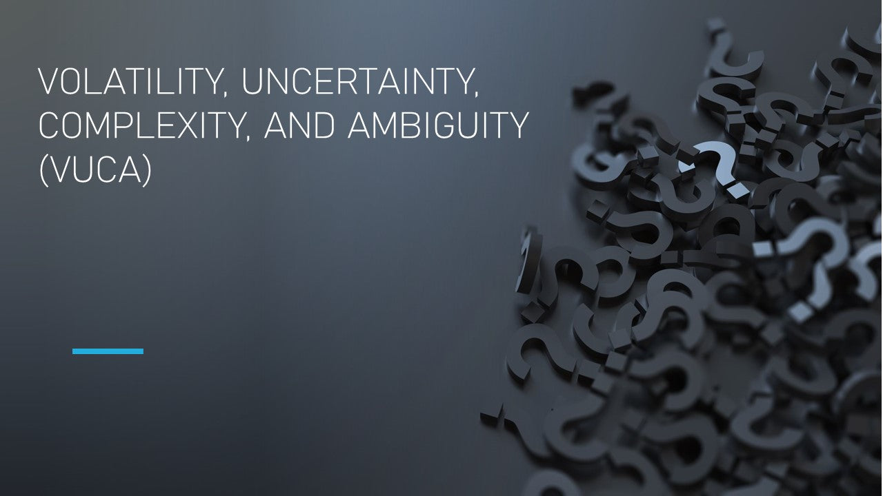 Creating Reliable Software in a World where Volatility, Uncertainty, Complexity, and Ambiguity (VUCA) is the New Normal