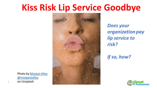 Kiss Risk Lip Service Goodbye
