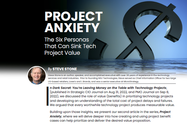Project Anxiety: The Six Personas That Can Sink Tech Project Value